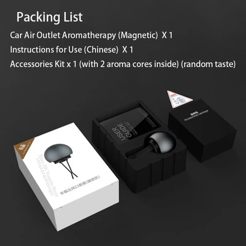 Xiaomi Mijia GUILDFORD Автомобильный держатель для благовоний ароматерапия лимон гулонг оранжевый очиститель воздуха 3 цвета для тела мини-корпус