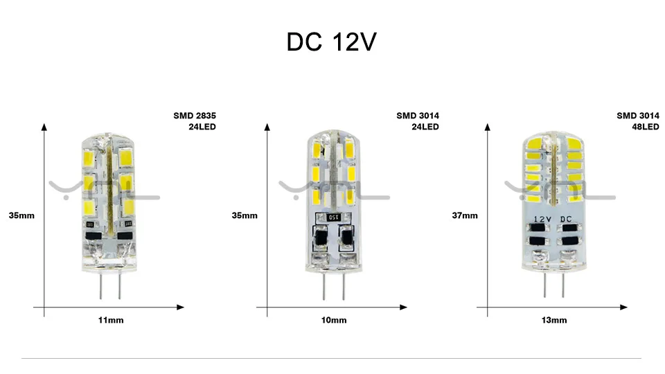 Лампада светодиодный светильник G4 12V 220V SMD 2835 3014 5730 ампулы светодиодный угол Luz Bombillas светодиодный G4 12V светильник лампы Точечный светильник лампы