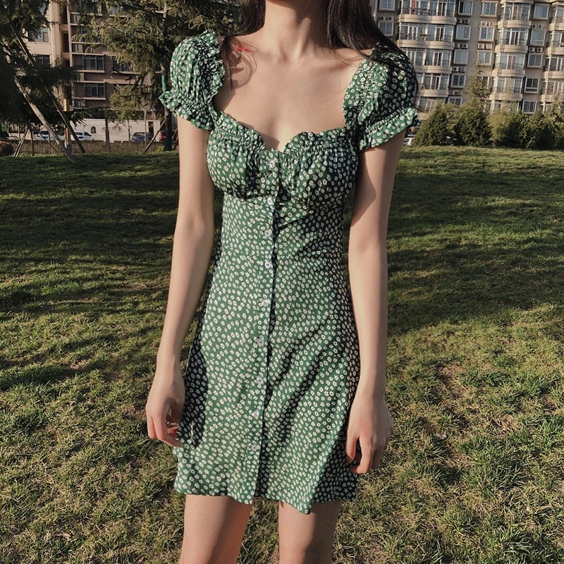 Moda feminina модное Брендовое женское шифоновое летнее платье шикарное цветочное