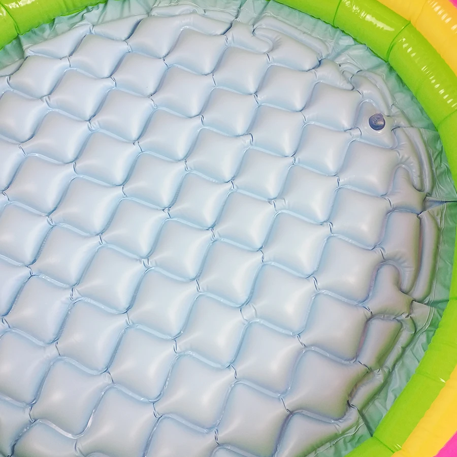 3 слоя радужного цвета яркое Надувное круглое дно надувной детский Океанский