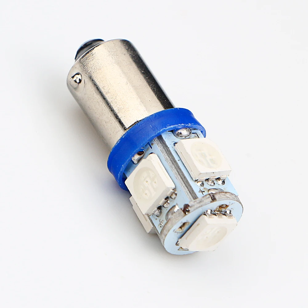 YM E Bright 24 в 300 шт. BA9S 5050 5 SMD T11 T4W светодиодный светильник лампочка габаритный фонарь
