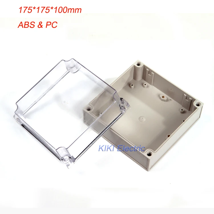 

European style Electrical waterproof plastic box as outlet/junction Enclosure ip66 PC& ABS boxes 175*175*100mm DS-AT-1717-1