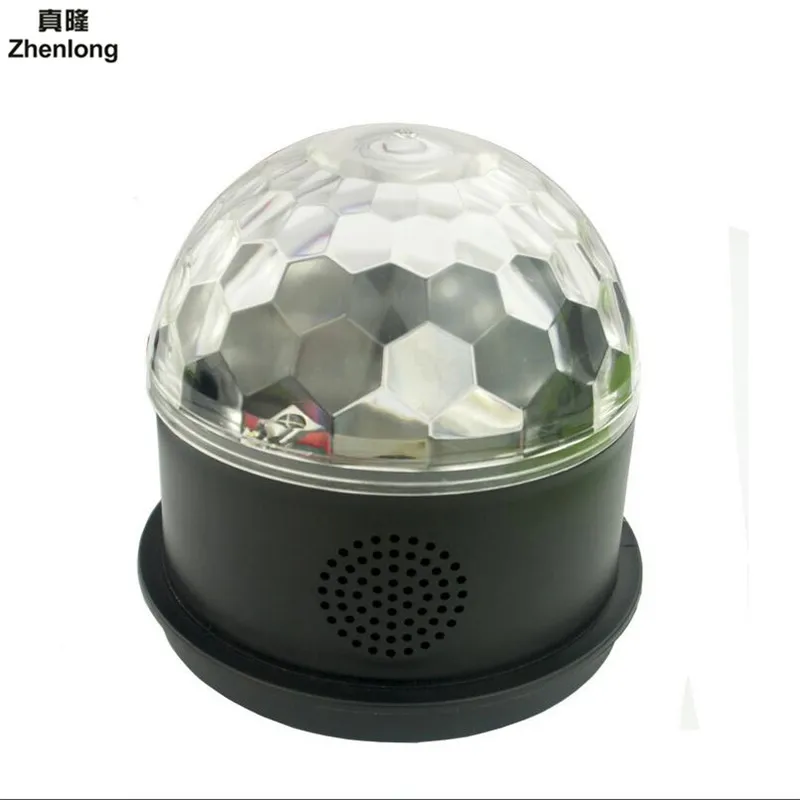 LED Bluetooth хрустальный магический шар сценический свет диско музыка 6 цветов DJ KTV бар
