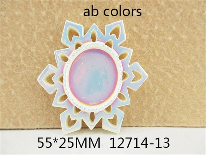 David Accessories 25 шт. внутри 25x25 мм акриловая подложка Камея для волос украшения бантами, DIY ручной работы аксессуары, 25Yc5826 - Цвет: 25x25mm