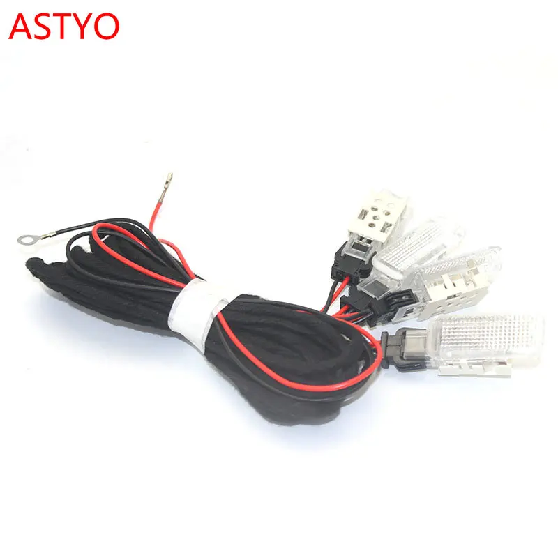 ASTYO Автомобильная фара Footwell для VW GOLF 6 JETTA MK5 MK6 TIGUAN PASSAT B6|footwell light for vw|footwell lightcar footwell