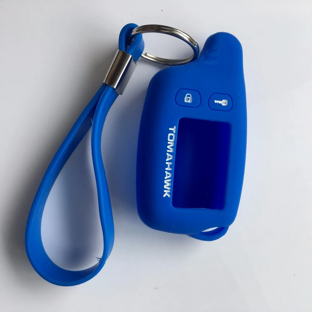 TW9010 TW9020 TW9030 ЖК силиконовый чехол + брелок для Tomahawk защита от взлома пульт