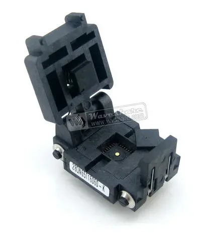 QFN28 MLP28 MLF28 28QN65T16060 Plastronics IC тестовый Адаптер для программирования QFN 0 65 мм шаг +
