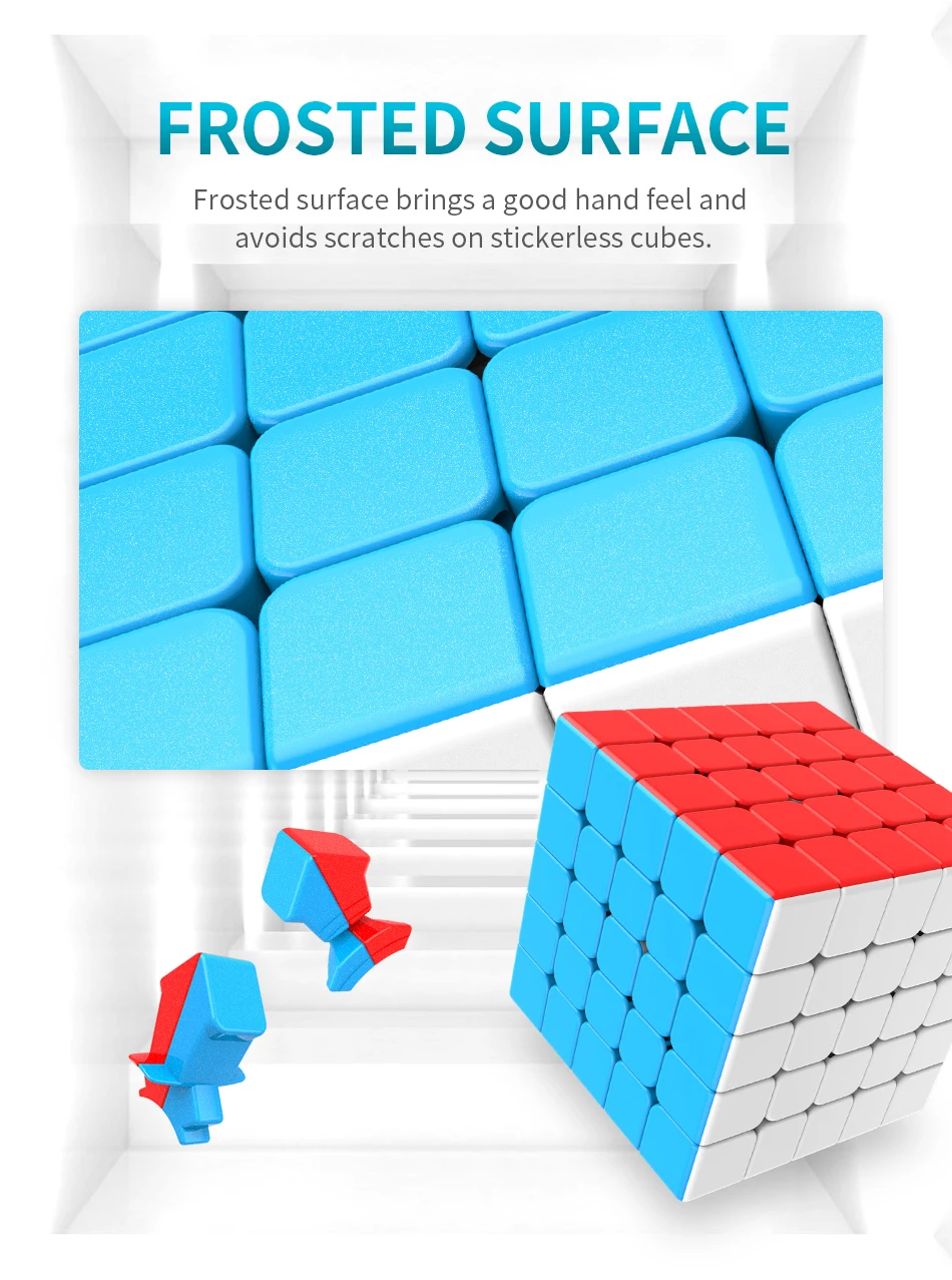 MoYu cubing класс meilong 5x5x5 магический скоростной куб без наклеек профессиональные Кубики-головоломки Развивающие игрушки для детей