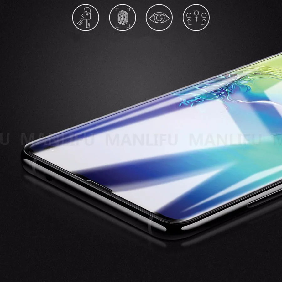 6D мягкая прозрачная пленка из ТПУ для samsung Galaxy S10 A50 A70 A80 A90 S10 Plus Note 8 9 10 Plus M30s силиконовая Гидрогелевая защитная пленка