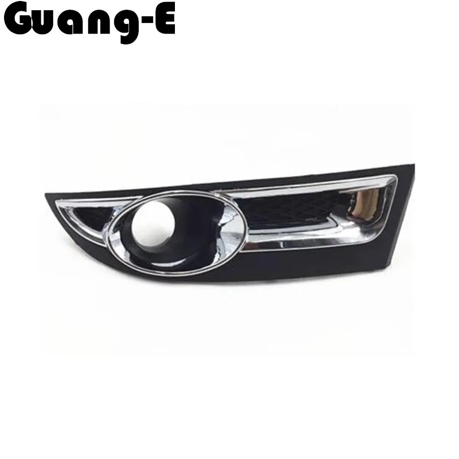 Для Chevrolet Epica 2005 2006 2007 2008 2009 2010 2011 2012 кузова передних туман светильник лампа ABS хромированная накладка 2 шт