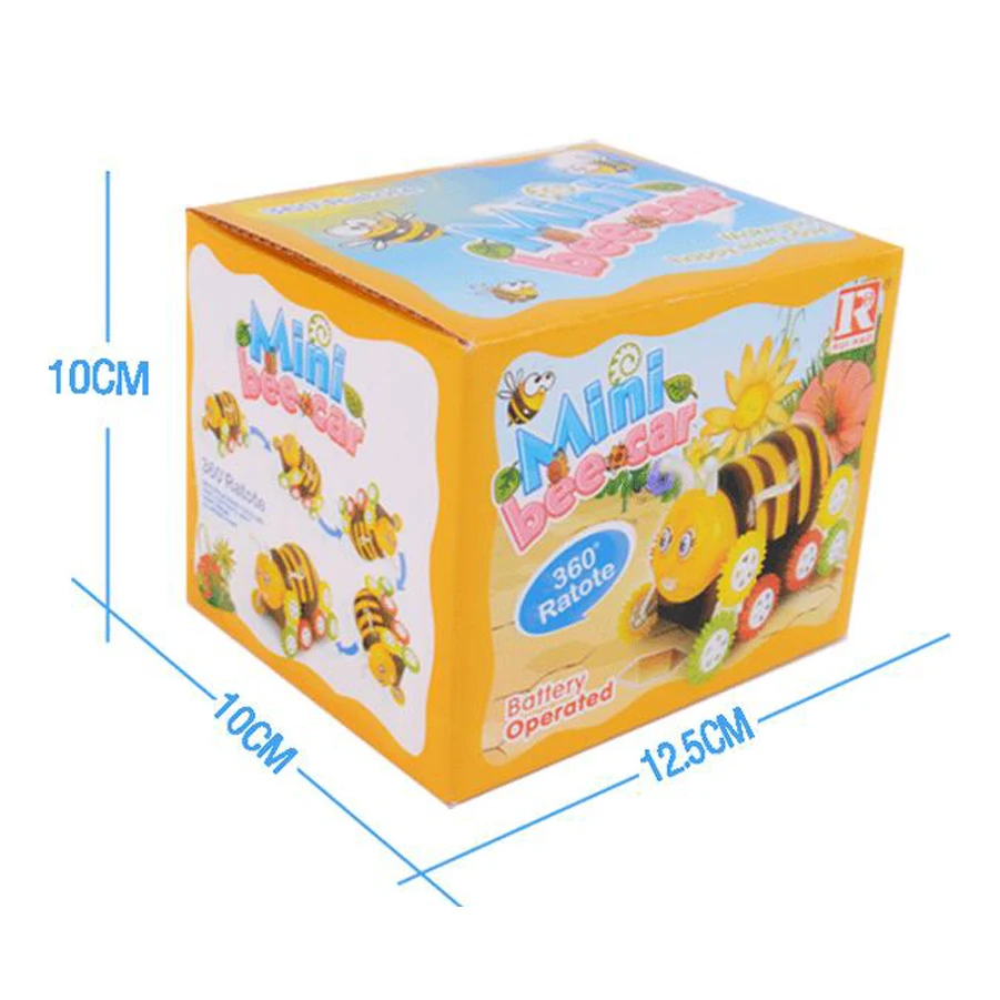 Маленькая игрушечная пчела игрушечный Электромобиль ручная работа тренировка
