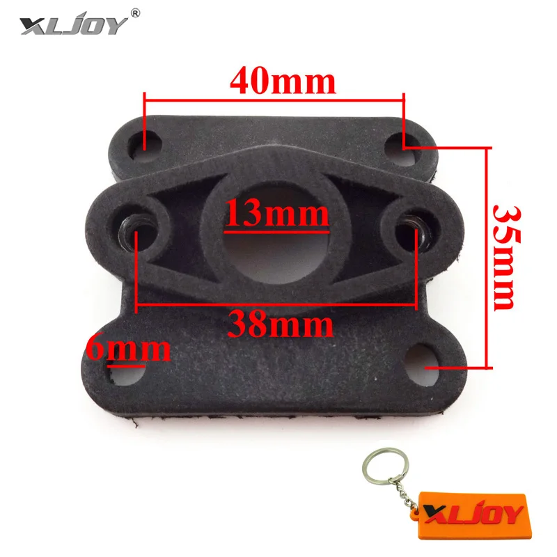 XLJOY Карманный мотоцикл впускная труба впускной коллектор для 47cc 49cc двигатель Карбюратор Carb Мини Мото квадроцикл 4 колесный