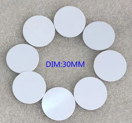 

125k EM4100 TK4100 RFID Tags ,em coin / round card, Access Control Card Diameter 30mm,min:10pcs