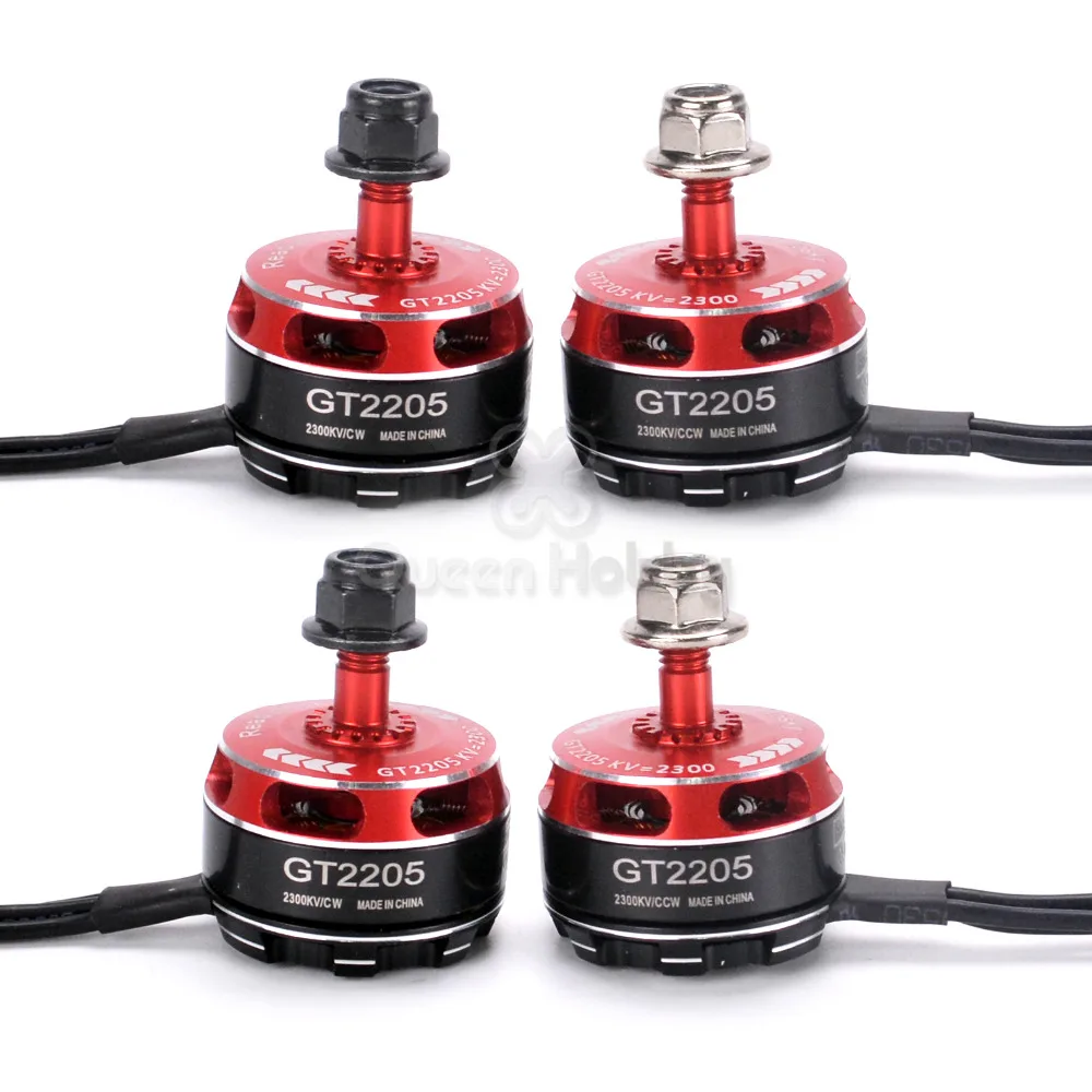 Одножильный провод GT2205 2205 2300KV с бесщеточным Мотором 3-4S для ZMR250 Robocat 270 VX210 FPV