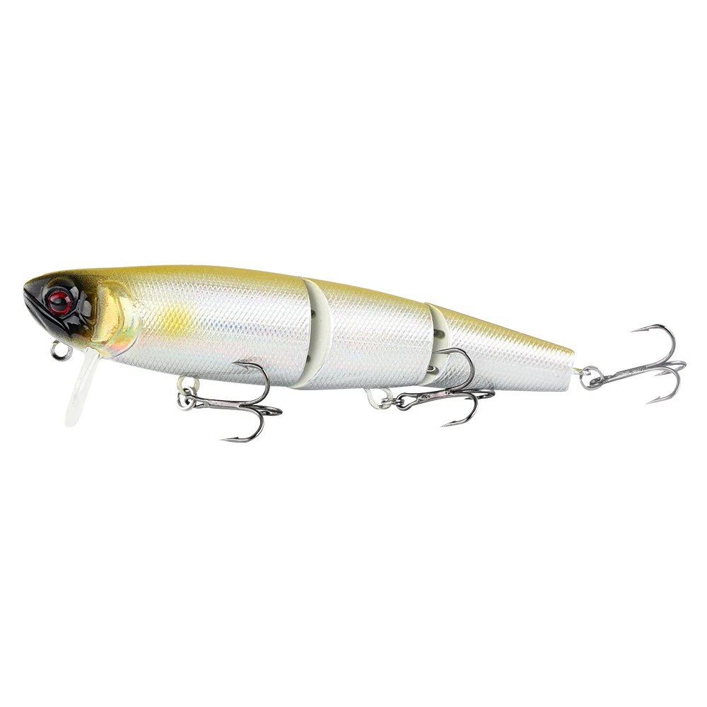 E JOHNCOO Профессиональный 3 этапа Minnow 110 мм 20g искуственные рыболовные приманки для рыбалки Topwater воблер(Wobbler) блесна приманка для щуки - Цвет: E