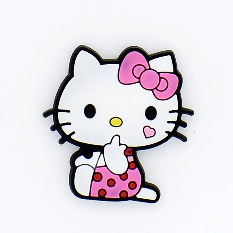 Новый 10 шт. Kawaii мультфильм прекрасный рисунок Hello Kitty девочек мягкие деко