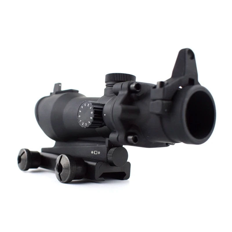 Охотничий оптический прицел тактический ACOG тип 1x32 красный/зеленый точечный для