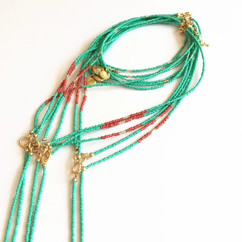 Dongmu ювелирные изделия новинка 2017 длинное ожерелье ручной работы с кристаллами