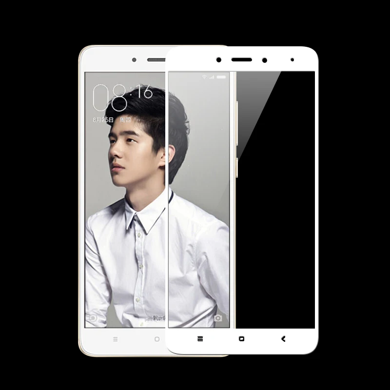 Полностью покрывающее закаленное Стекло для Xiaomi Redmi Note 4 защитное стекло на экран
