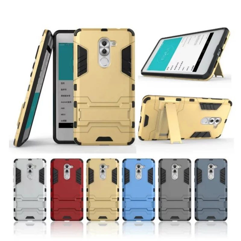 TANZ чехол для huawei Honor 6X ТПУ + PC с подставкой жесткий пластик двойная степень защиты