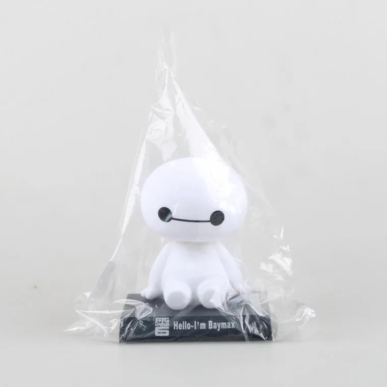 Высота каблука 10 см с буквенным принтом Большой Герой 6 Baymax Аниме ПВХ фигурка