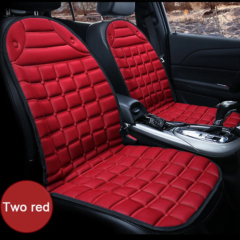 Автомобильная подушка сиденья с подогревом Pad Black Cover Auto 12V нагреватель грелка Winter