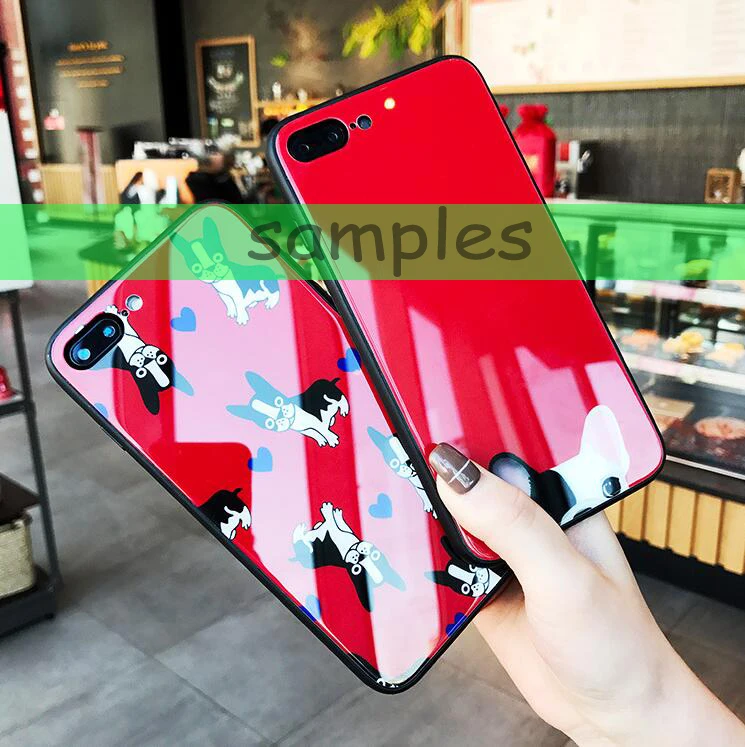 Стеклянный чехол с фоторамкой для iPhone X XR XS 11 PRO Max 6 7 8 Plus фото на заказ сделай сам