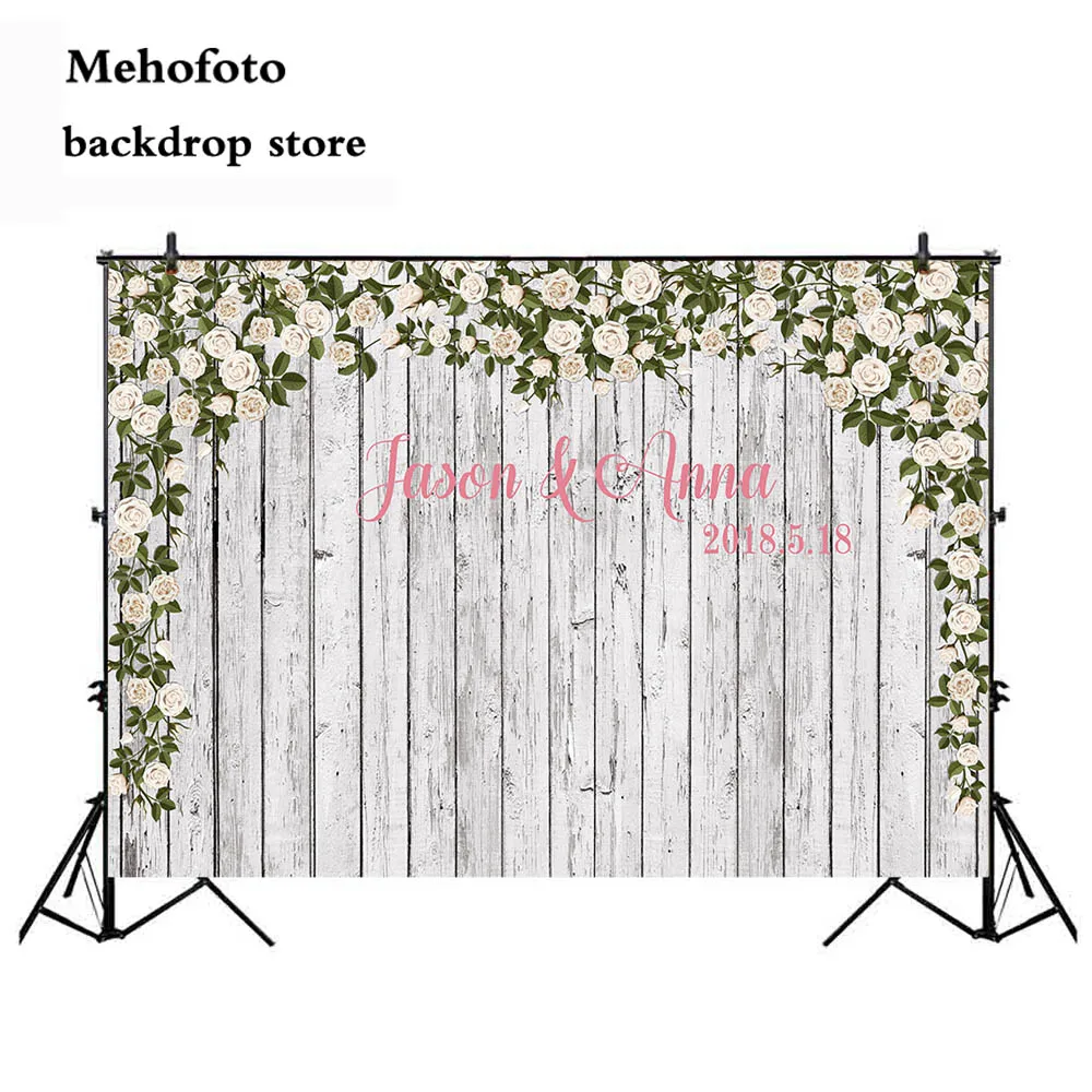 Фоны для фотосъемки Mehofoto фон свадебной церемонии фотостудии деревянная