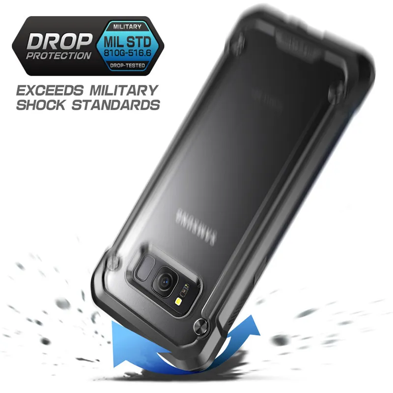 SUP чехол для samsung Galaxy S8, 5,8 дюймов, единорог, жук, серия UB, TPU+ PC, Премиум класс, гибридный защитный прозрачный чехол, задняя крышка