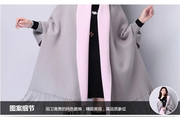 Женский кашемировый кардиган с кисточками элегантные кашемировые свитера