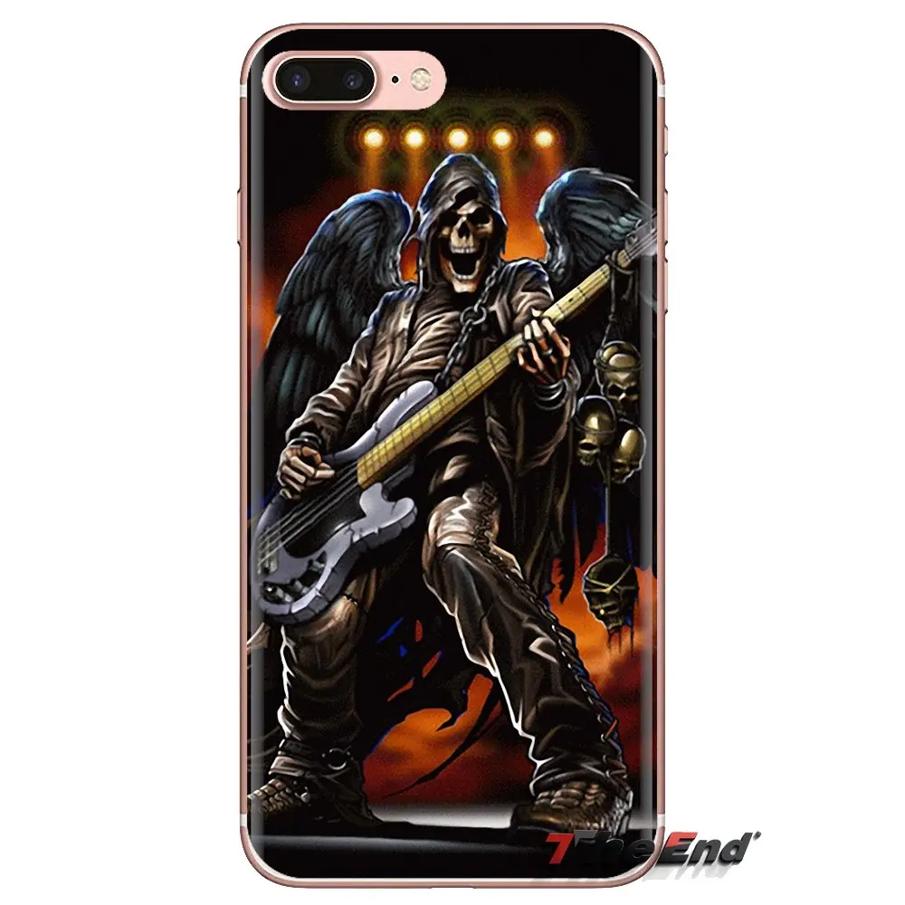 For Huawei G7 G8 P7 P8 P9 P10 P20 P30 Lite Mini Pro P Smart Plus 2017 2018 2019 Soft Transparent Shell Covers love Guitar Music |