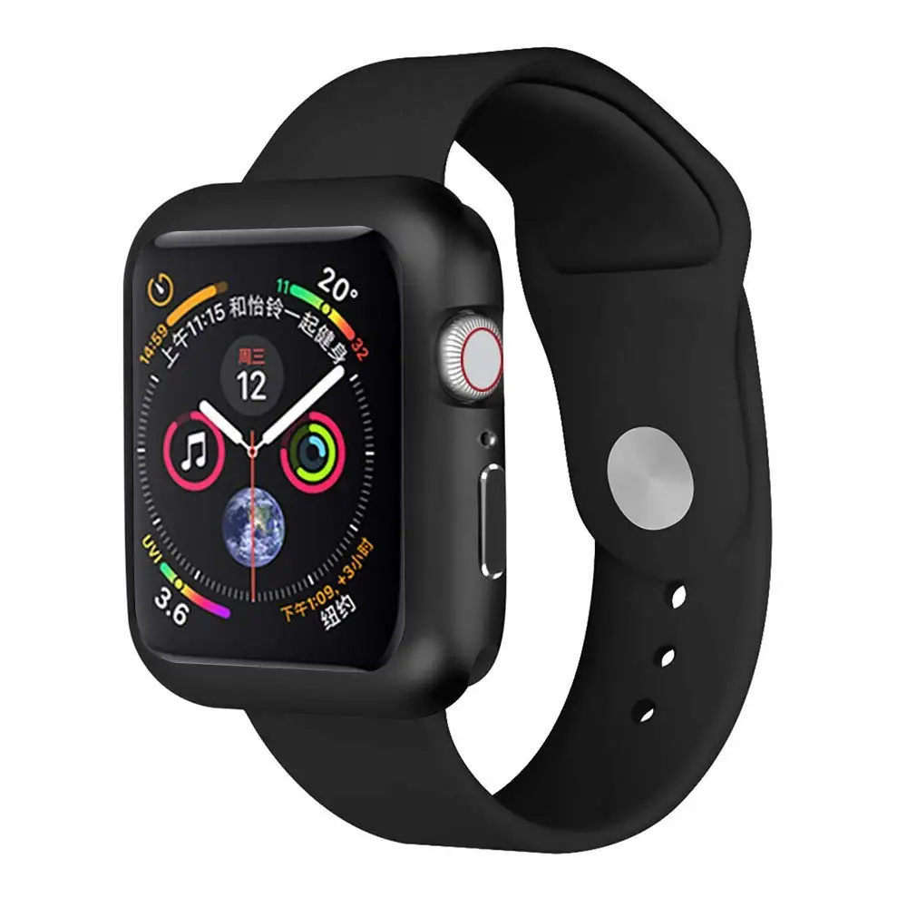 Защитный чехол JANSIN с магнитной адсорбцией для Apple Watch 44 мм 40 мм 42 мм 38 мм Защитная крышка для экрана для iWatch серии 4 44 мм