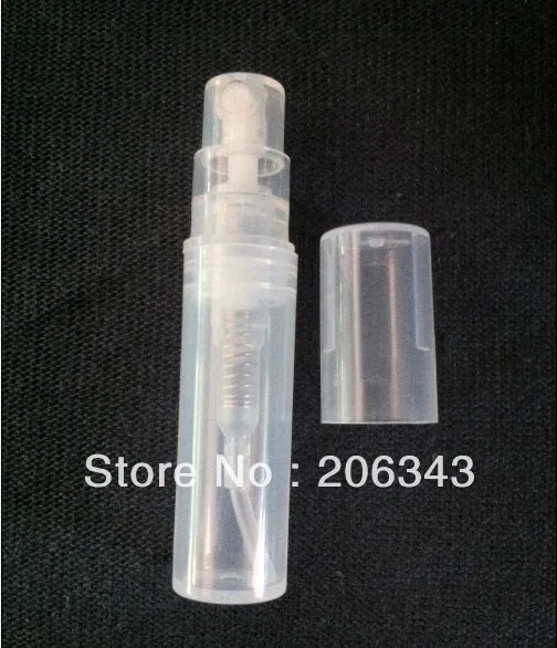 2ml3ML пластмассовый распылитель для духов бутылки используется парфюмерных