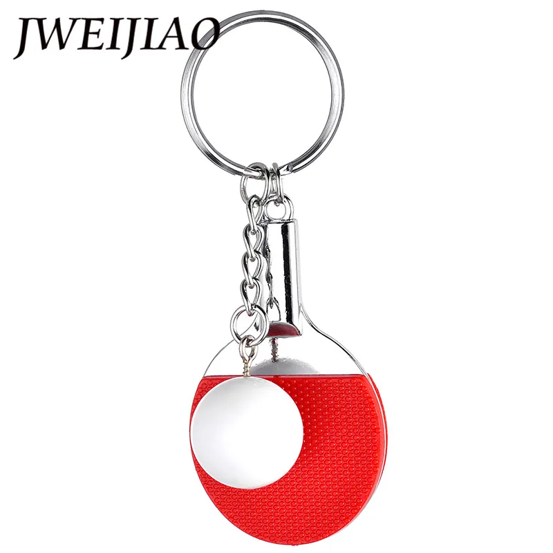 JWEIJIAO брелок для ключей в форме мяча настольного теннис Понг Летучая мышь