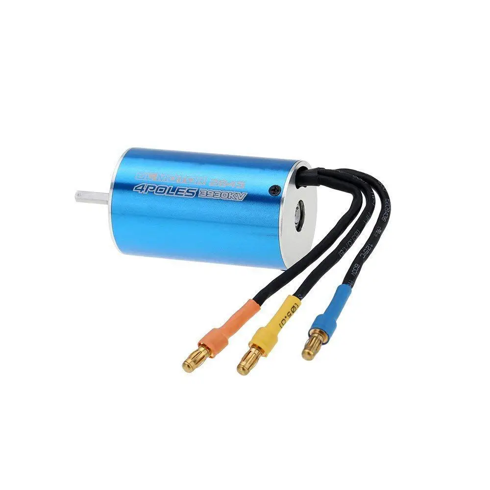 2845 3930KV 4P бесщеточный двигатель и 35A ESC электронный регулятор скорости для 1/14 1/16 1/18