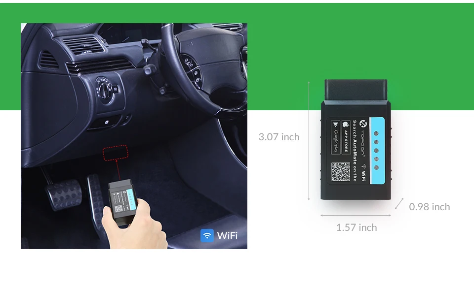 TOPDON автоматический ELM327 Bluetooth V1.5 wifi pic18f25k80 OBD2 сканер автомобильный OBDII полная функция диагностический инструмент код ридер