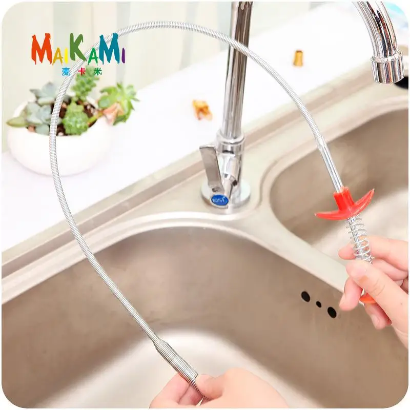 Сгибаемая щетка для канализационной трубы дренажная раковины чистки волос