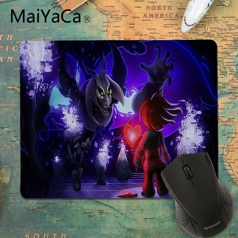 Красивое аниме MaiYaCa undertale по индивидуальному заказу Мышь колодки компьютер Аниме