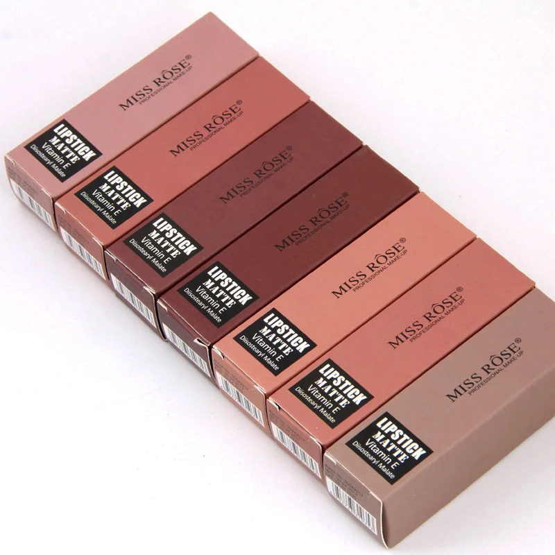 Мисс Роуз губы макияж косметика комплект помада матовая Долгое
