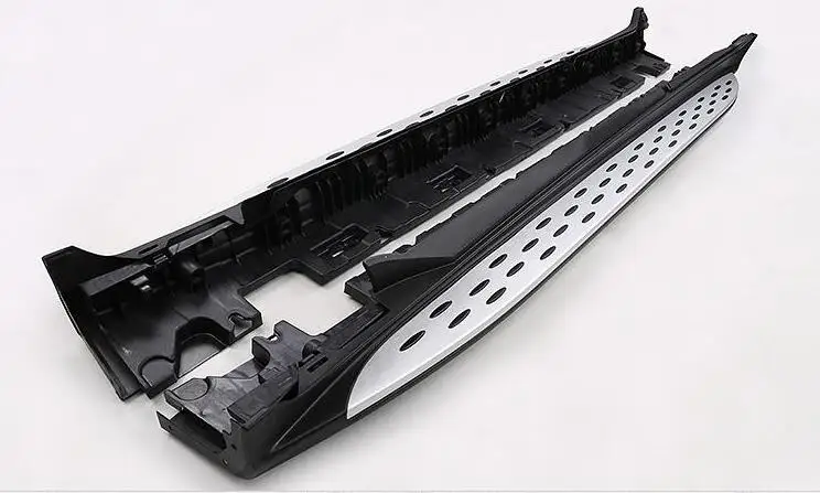 Высокое качество Алюминий брелок для автомобильных ключей бег Панели боковые