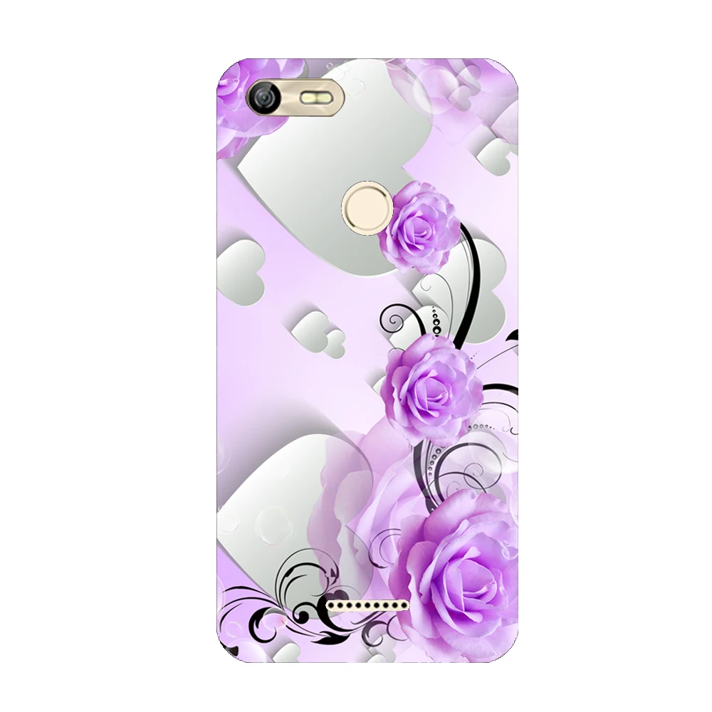 B7 Чехол для BQ 5204 Courtlike Lotus Flower для BQS-5204 Strike Selfie крышка с флорой сумка цветочный чехол s корпус - Цвет: B7