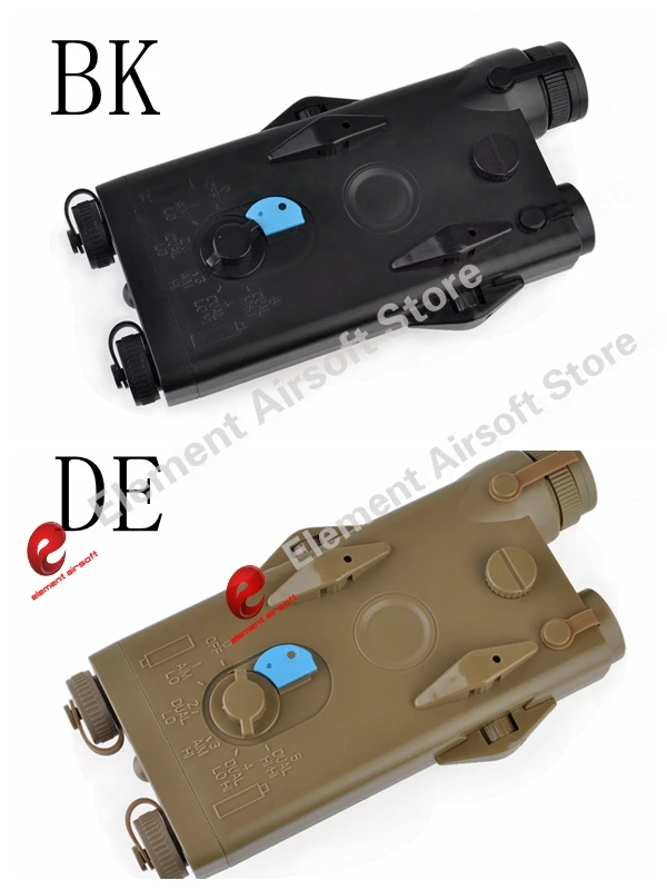 Чехол для аккумулятора Element Airsoft AN/PEQ-2 с красным лазером версия без функции PEQ box EX426