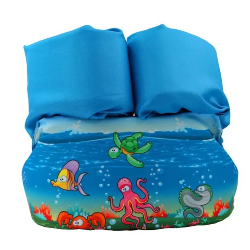 Blue octopus Открытый детский жилет для плавания, купание и плавание, кольцо, аксессуары для бассейна, спасательный жилет для младенцев, жилет для плавучести - Цвет: Blue octopus