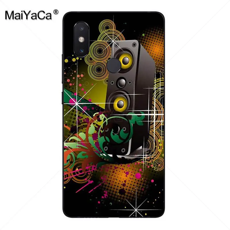 Мягкий чехол из ТПУ для телефона MaiYaCa dj music с цветным рисунком xiaomi mi 8se 6 note3 redmi 5 5plus
