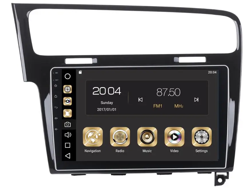 Carplay 4 Гб RAM 64G 8 ядерный 10 2 дюймов Android автомобильный dvd проигрыватель с Gps для VW Golf7