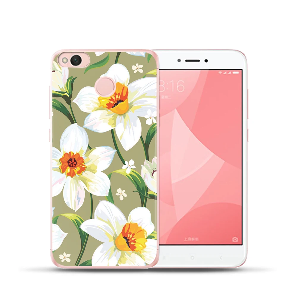 Viyisi окрашенные телефона чехол для Xiaomi Redmi 4 4A 4X 5A Note Mi6 5X телефон силиконовый