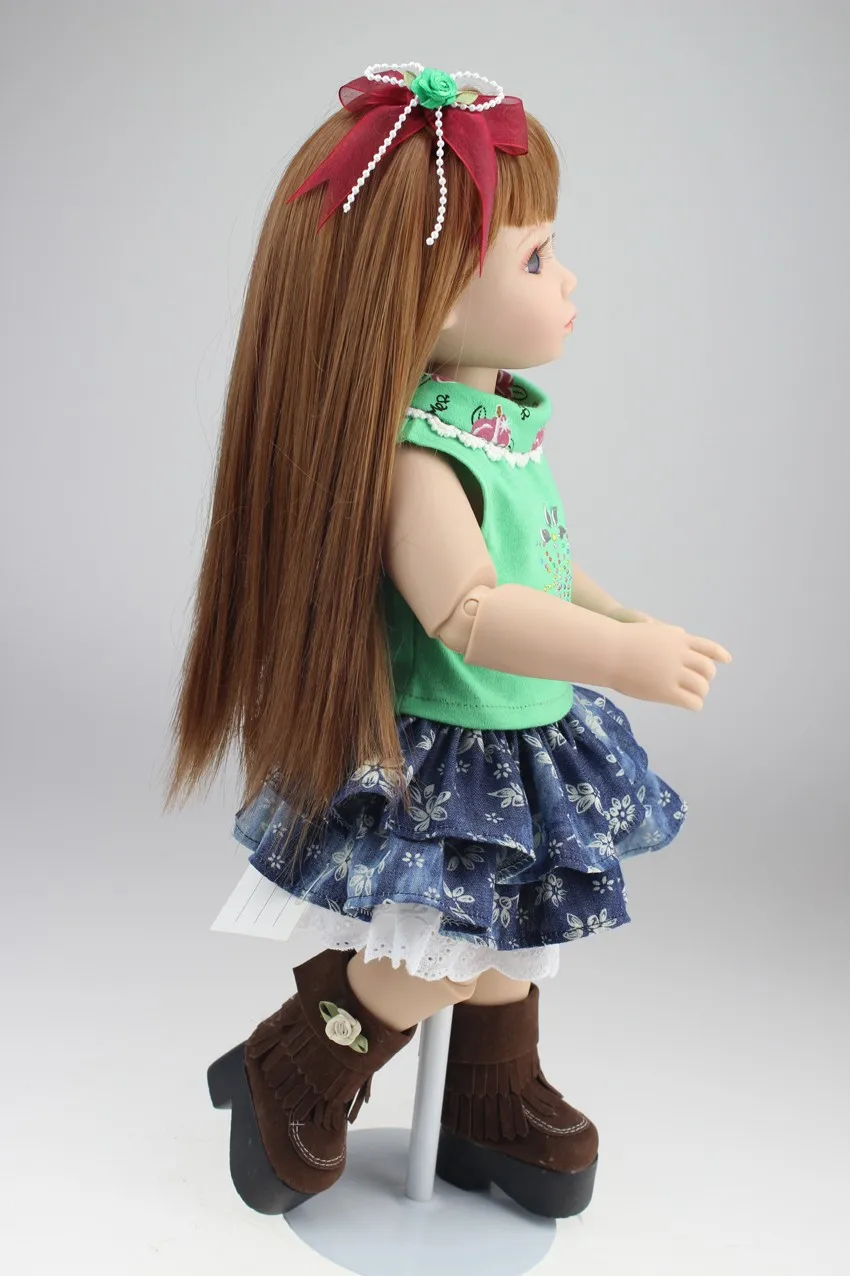 Красивая кукла с SD/BJD 18 дюймов американский живой bjd elf ручная работа полностью