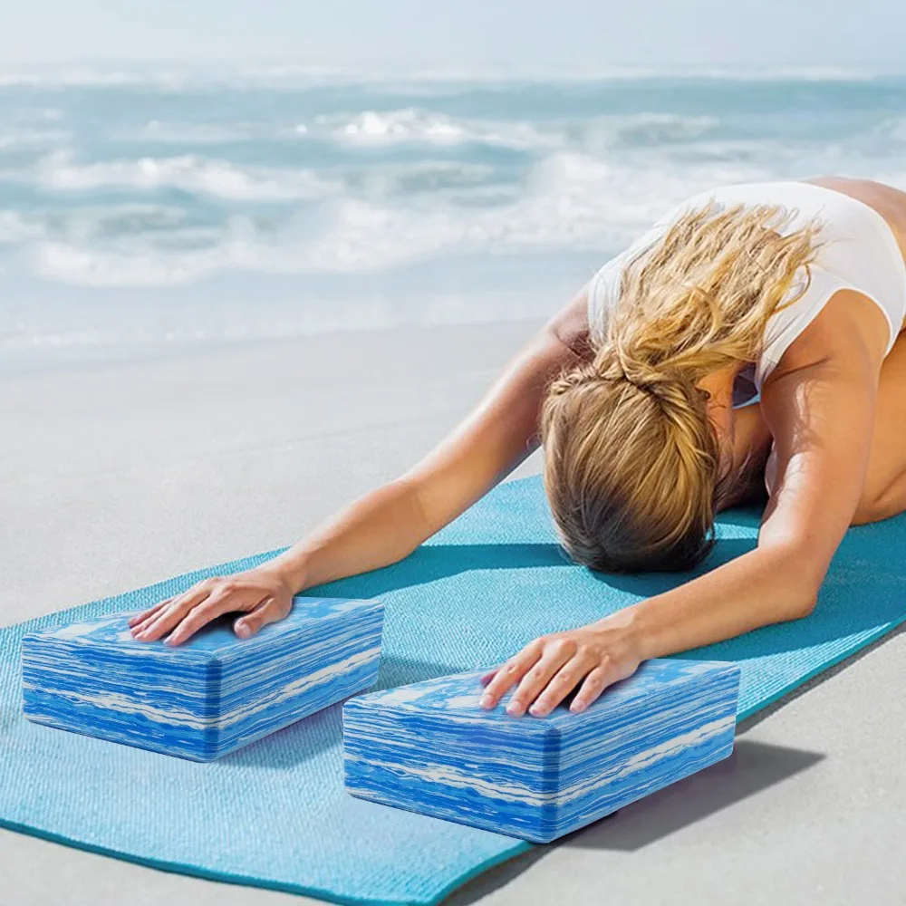 

Yoga Blocks Foam Balance Aid 1 PC EVA Strength Flexibility Fitness Exercise Pilates Yoga Brick