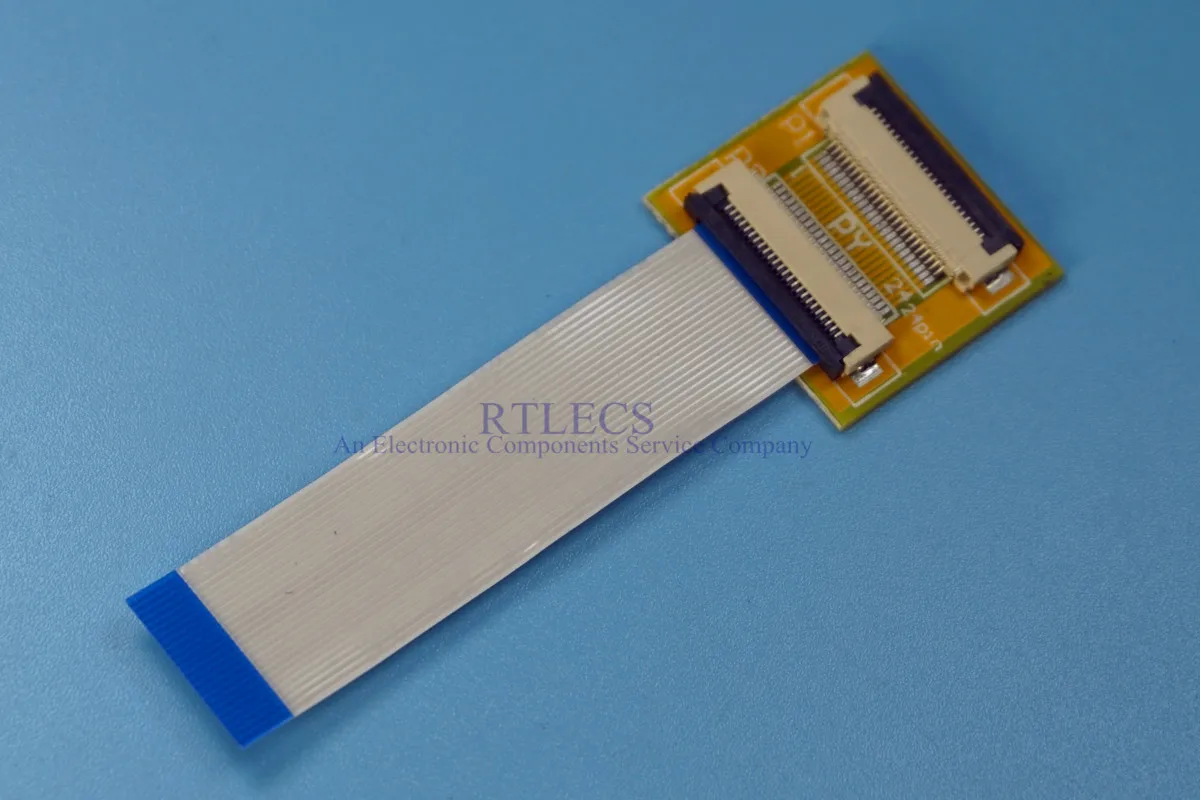 2 комплекта 24 Pin к 0 5 мм шаг FPC кабель удлинитель плата адаптер PCB FFC 100 200 300 те же