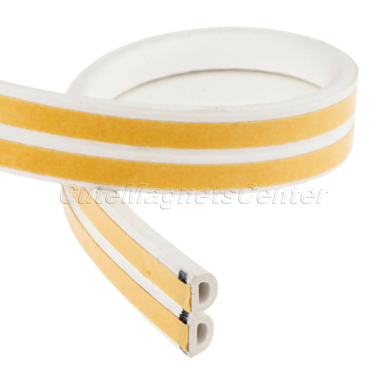 1 шт. самоклеящаяся резиновая уплотнительная лента для дверей и окон 5 м|rubber seal